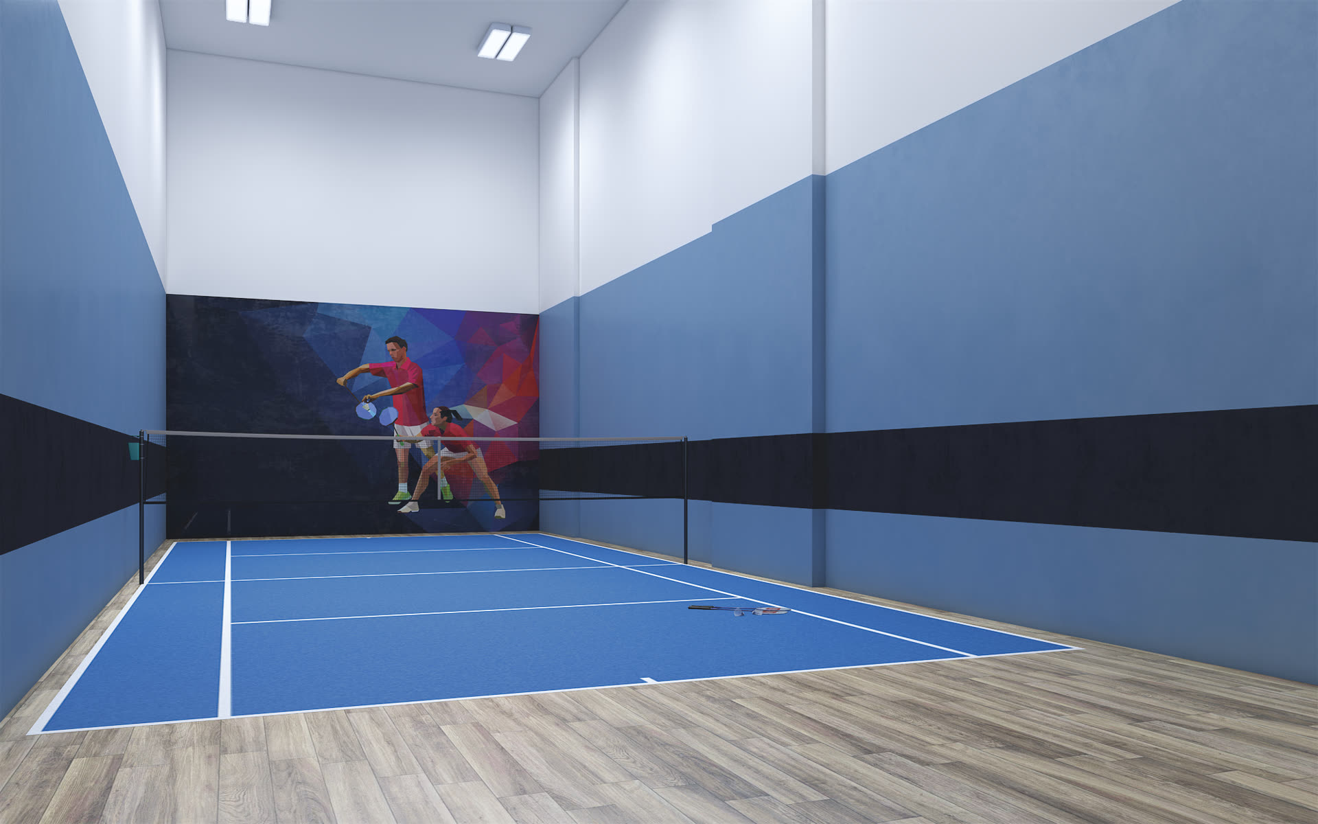 BADMINTON COURT